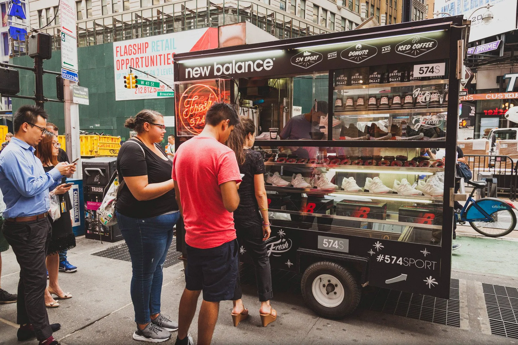 New Balance: 574S Coffee Cart